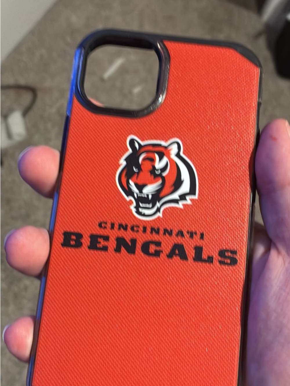 Cincinnati Bengals Orange iPhone 15 plus Case
